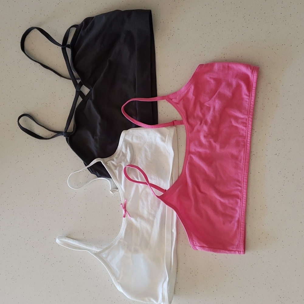 Cat&Jack xl bralettes bundle